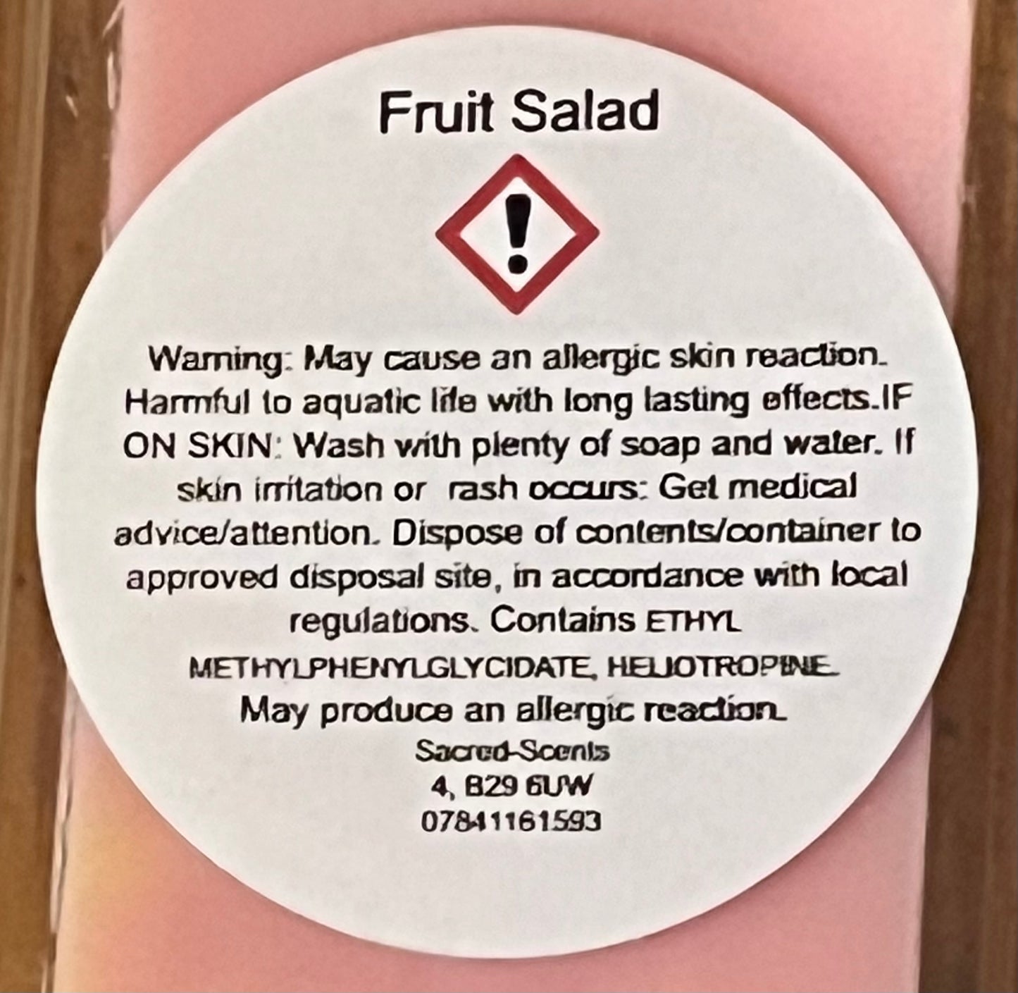 Fruit Salad Wax Melt Clamshell