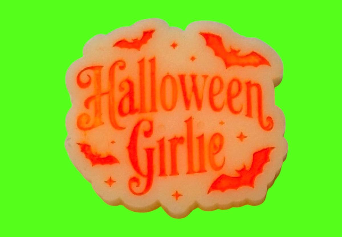 Halloween Girlie wax melt shape