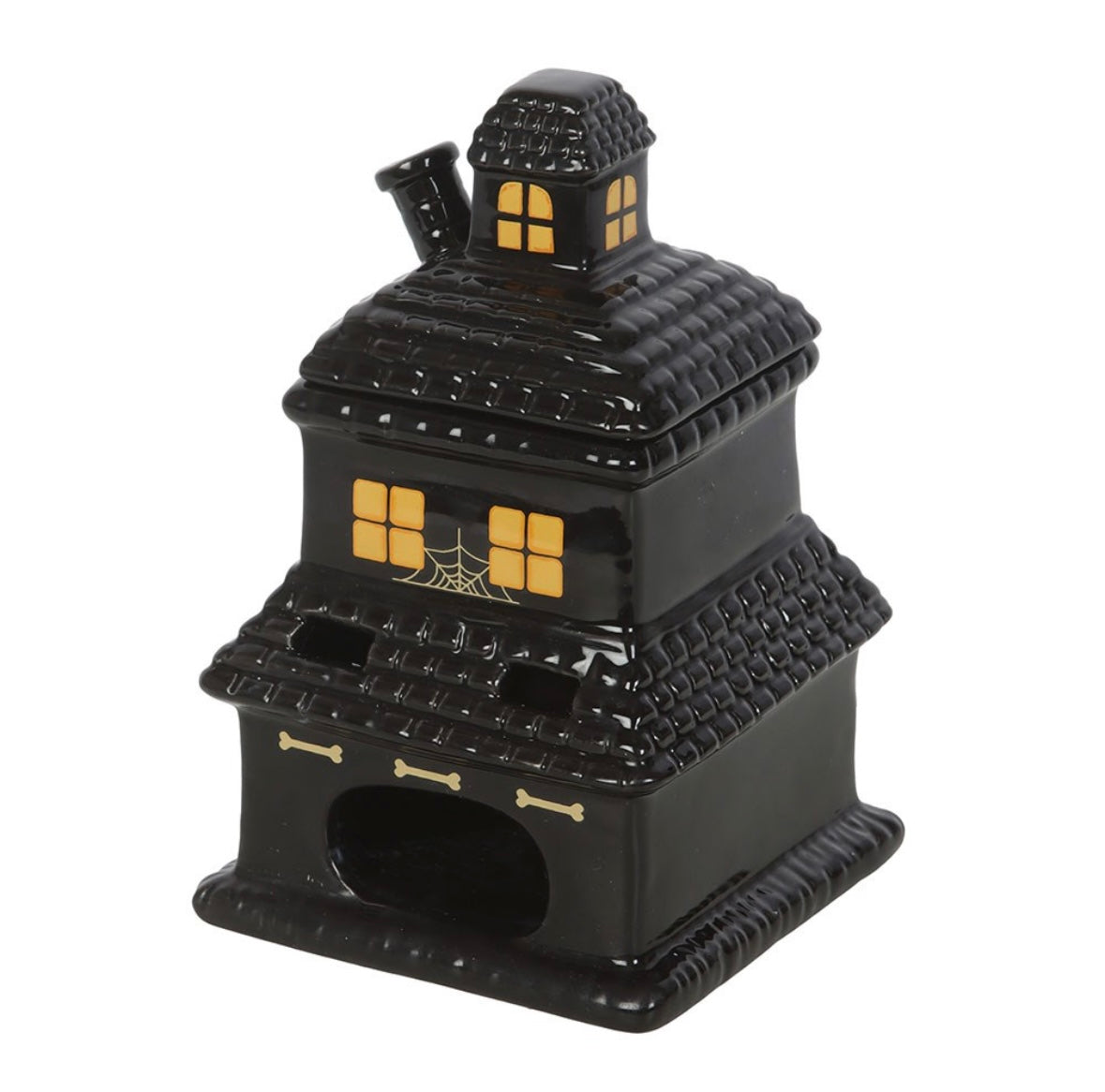 Black Haunted House Burner