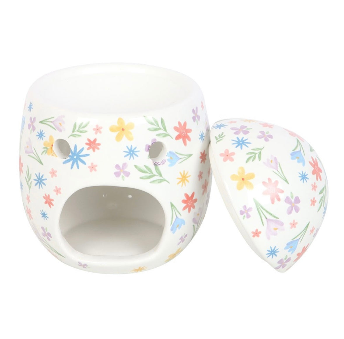 Spring Floral Print Egg Burner