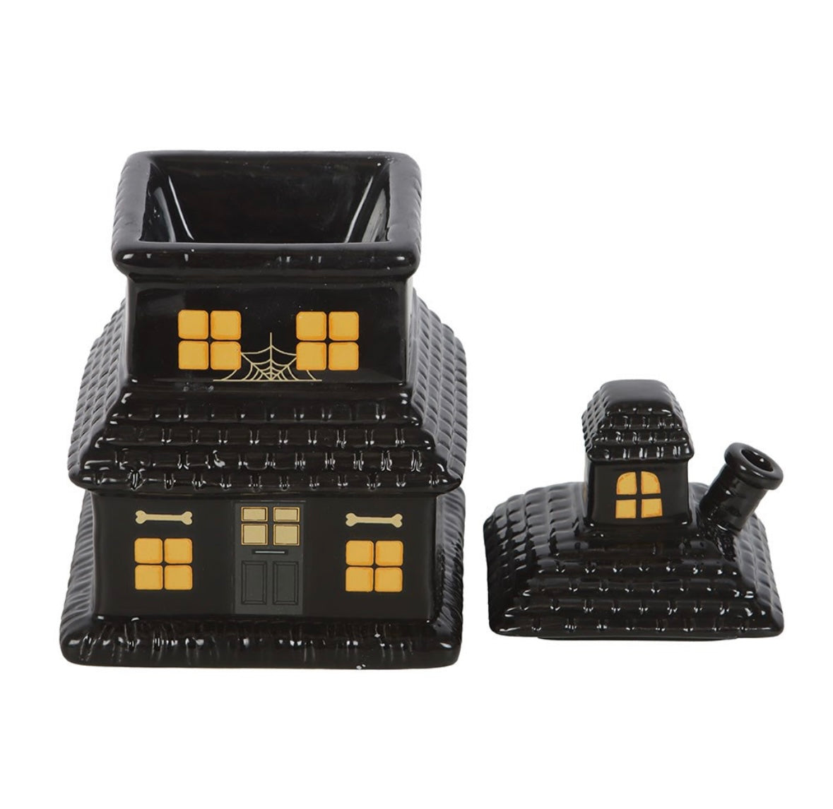 Black Haunted House Burner