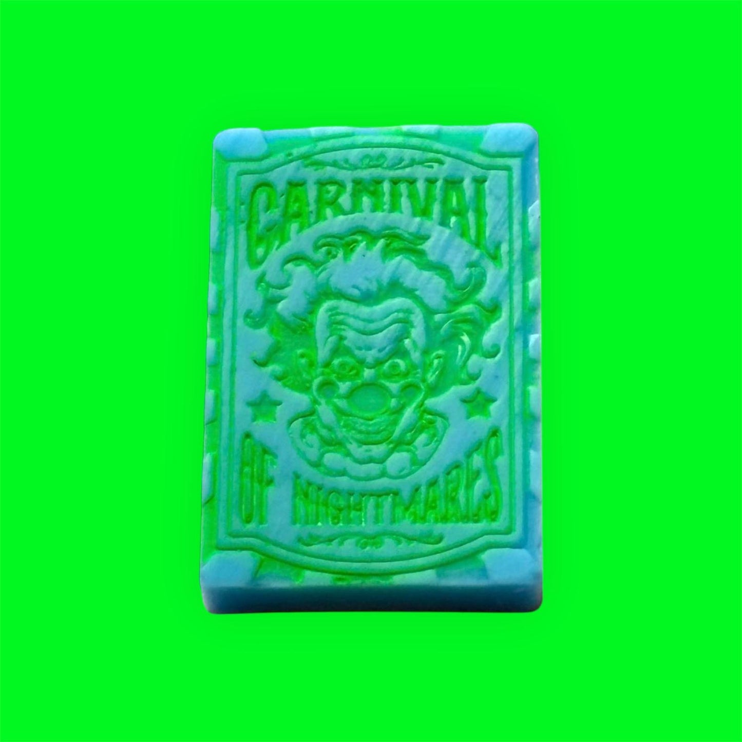 Carnival of Nightmares wax melt shape