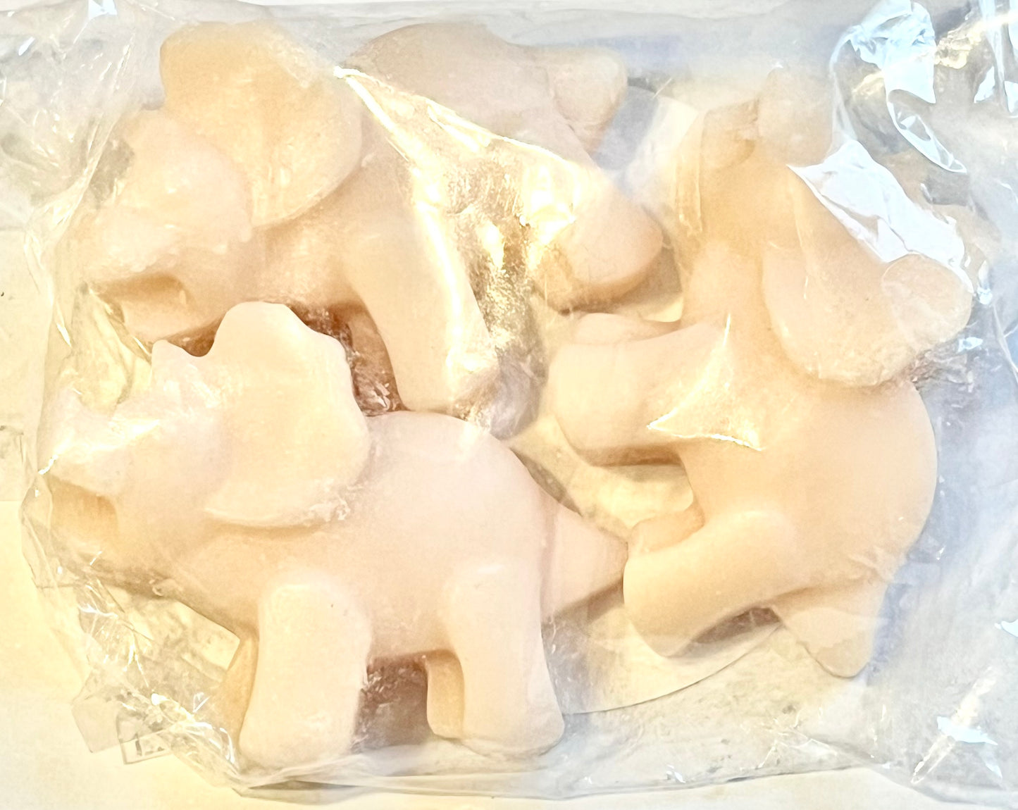 Dinosaur shaped wax melts