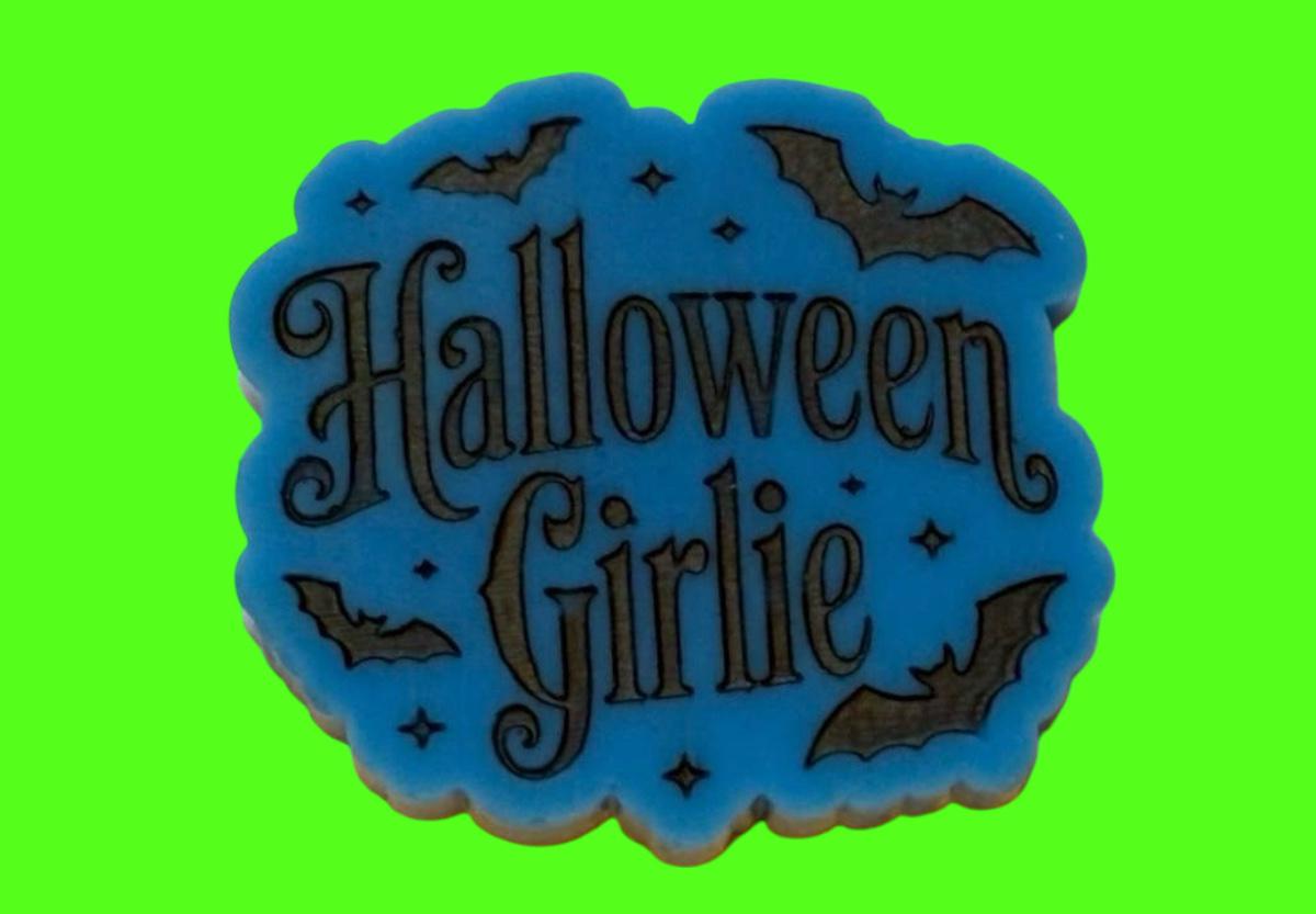 Halloween Girlie wax melt shape