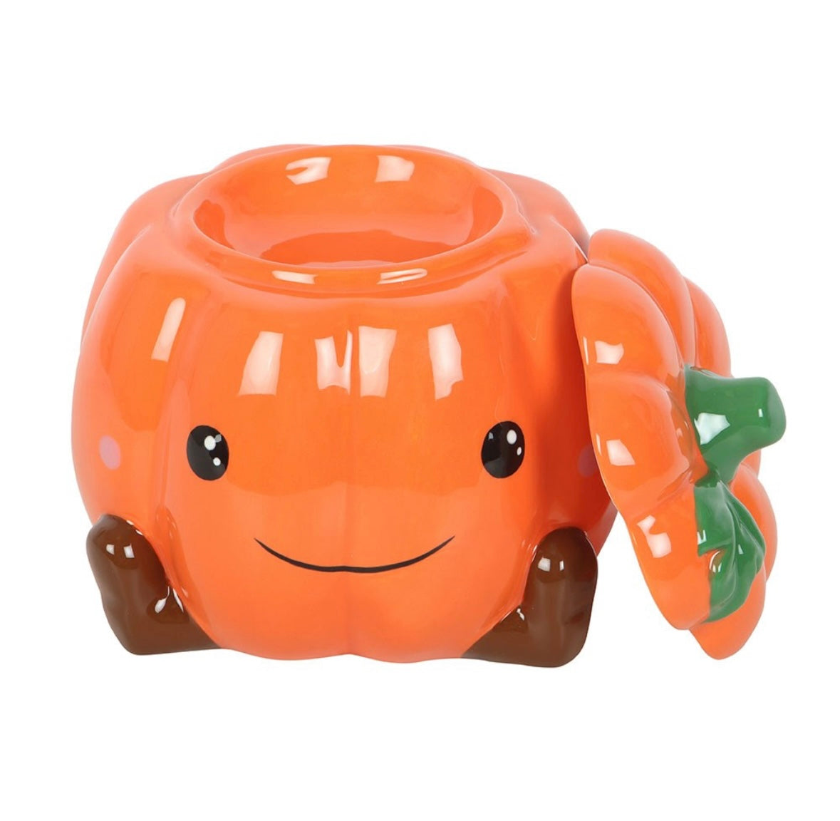 Cute Smiling Pumpkin Burner