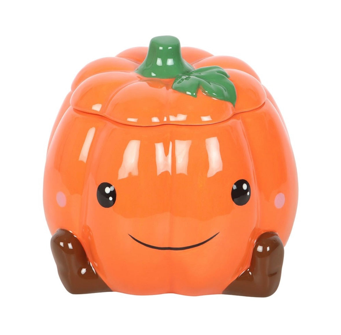 Cute Smiling Pumpkin Burner