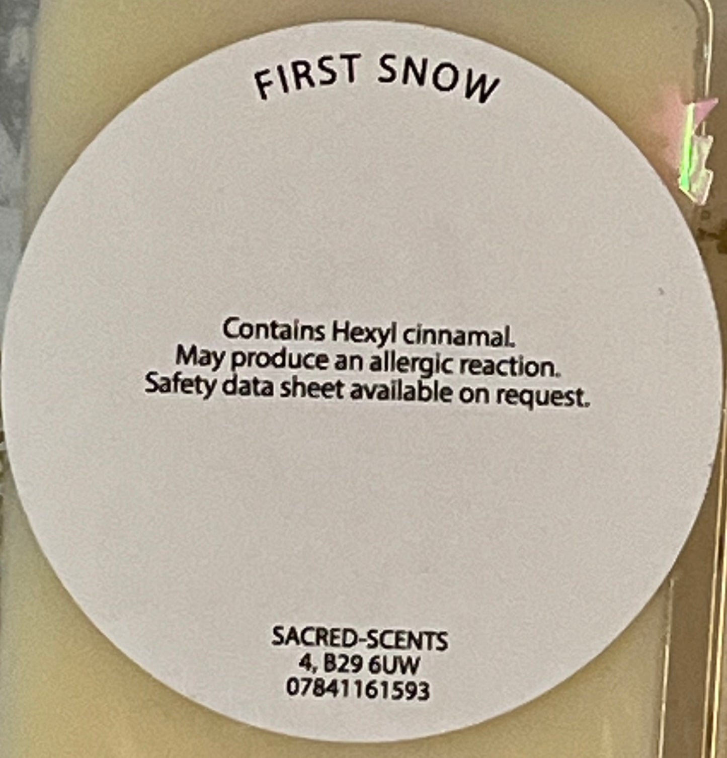 First Snow clamshell