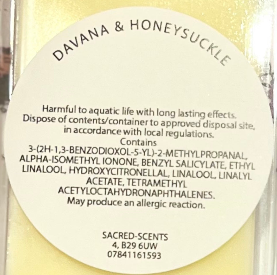 Davana & Honeysuckle Wax Melt Clamshell