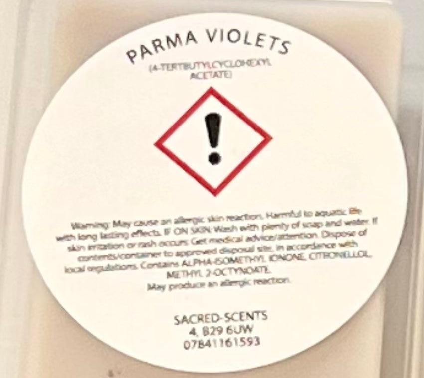 Parma Violets Wax Melt Clamshell