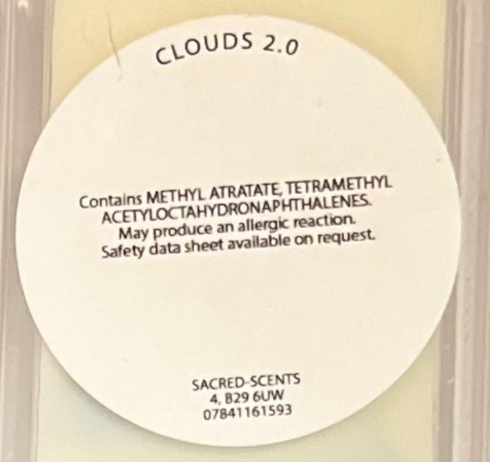 Clouds 2.0 Wax Melt Clamshell