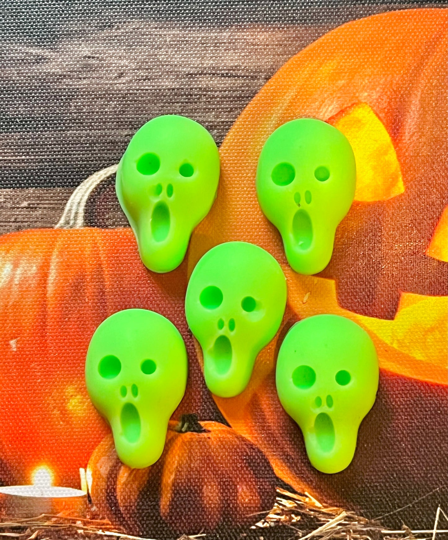 Halloween Scream Face wax melt shapes