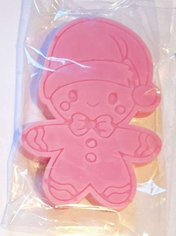 Gingerbread Person wax melt shape