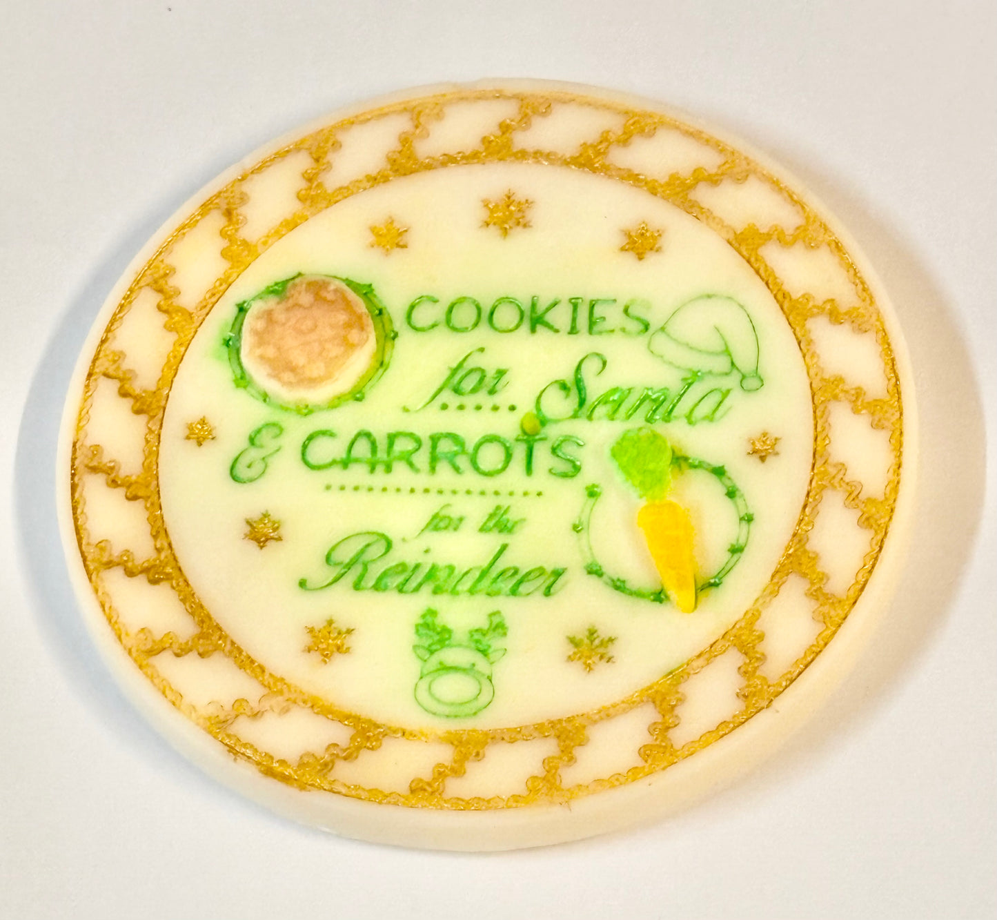 Cookies For Santa wax melt shape