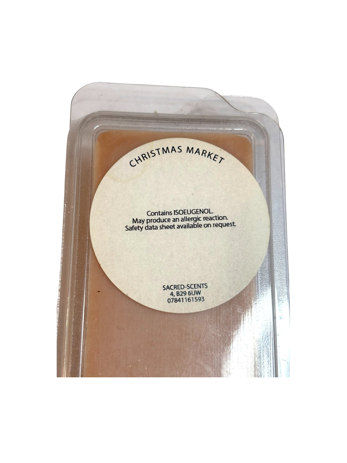 Christmas Market Christmas Wax Melt Clamshell