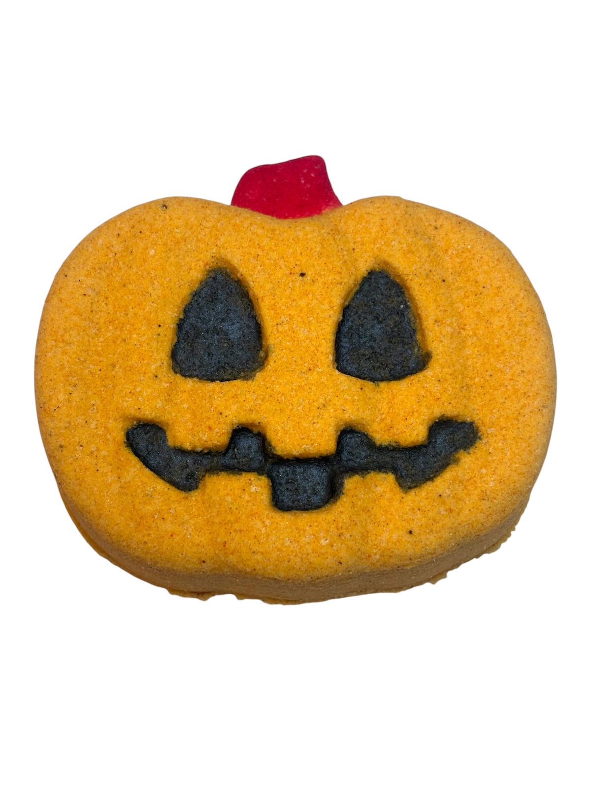 Pumpkin shaped bath bomb
