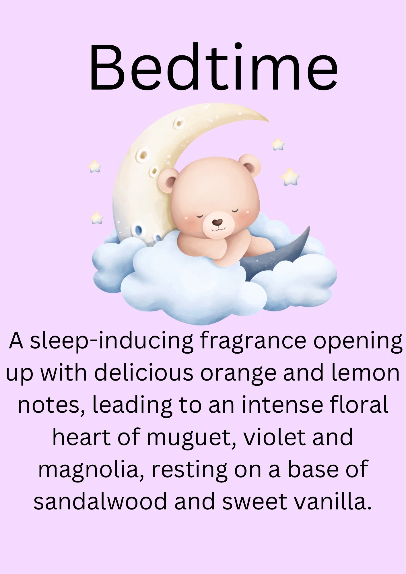 Bedtime Wax Melt Clamshell