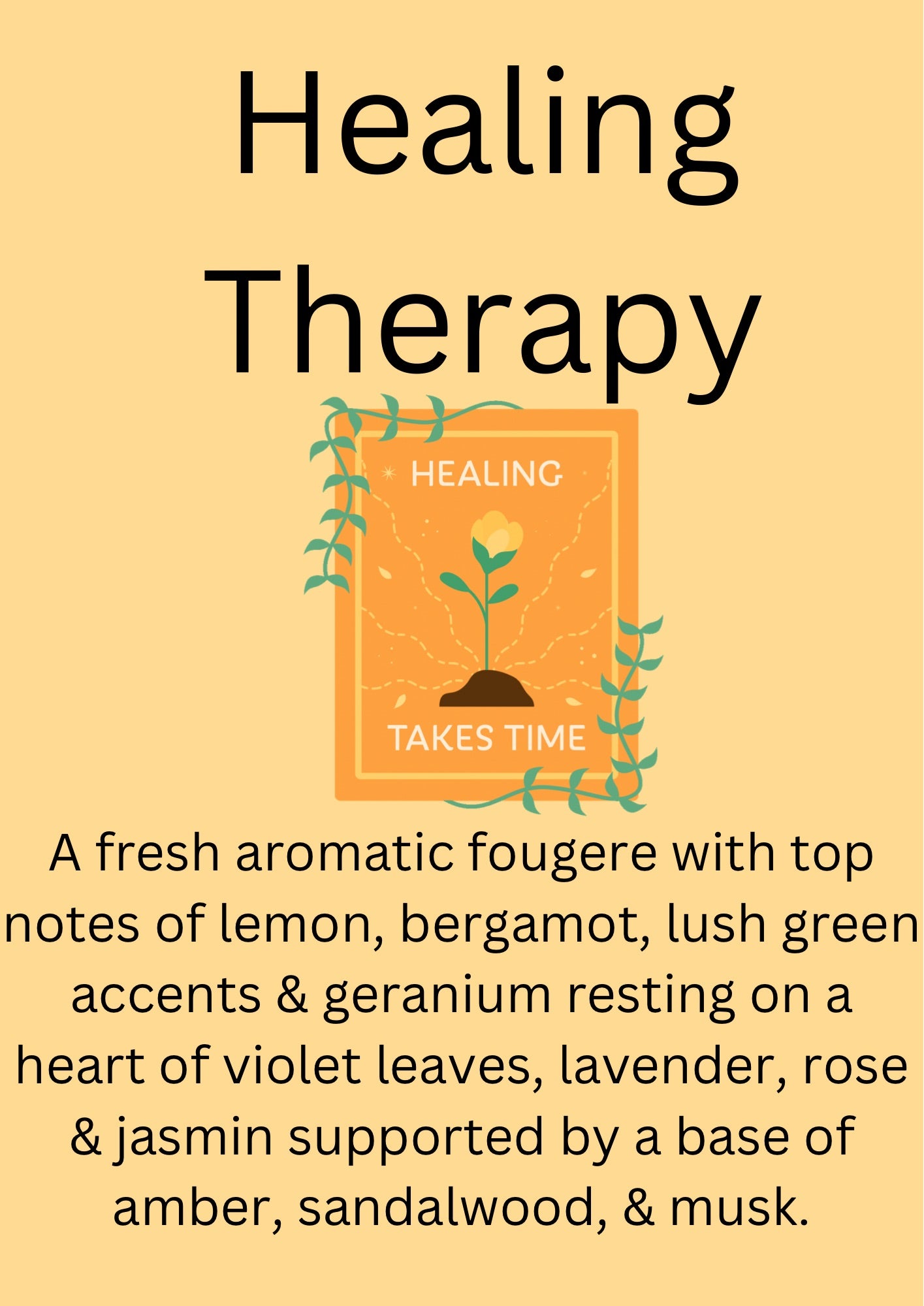 Healing Therapy Wax Melt Clamshell