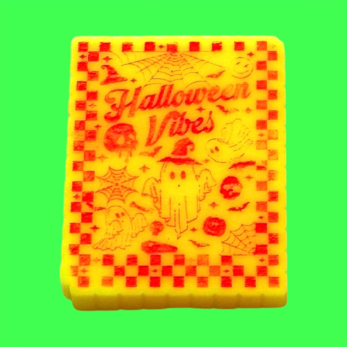 Halloween Vibes wax melt shape