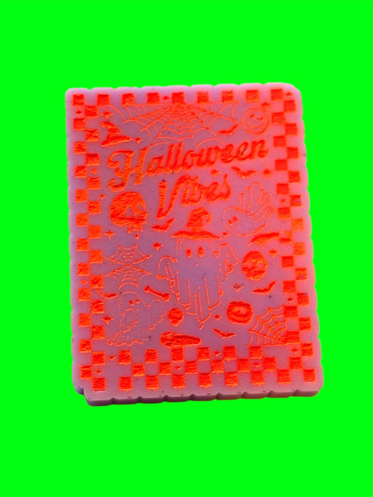 Halloween Vibes wax melt shape