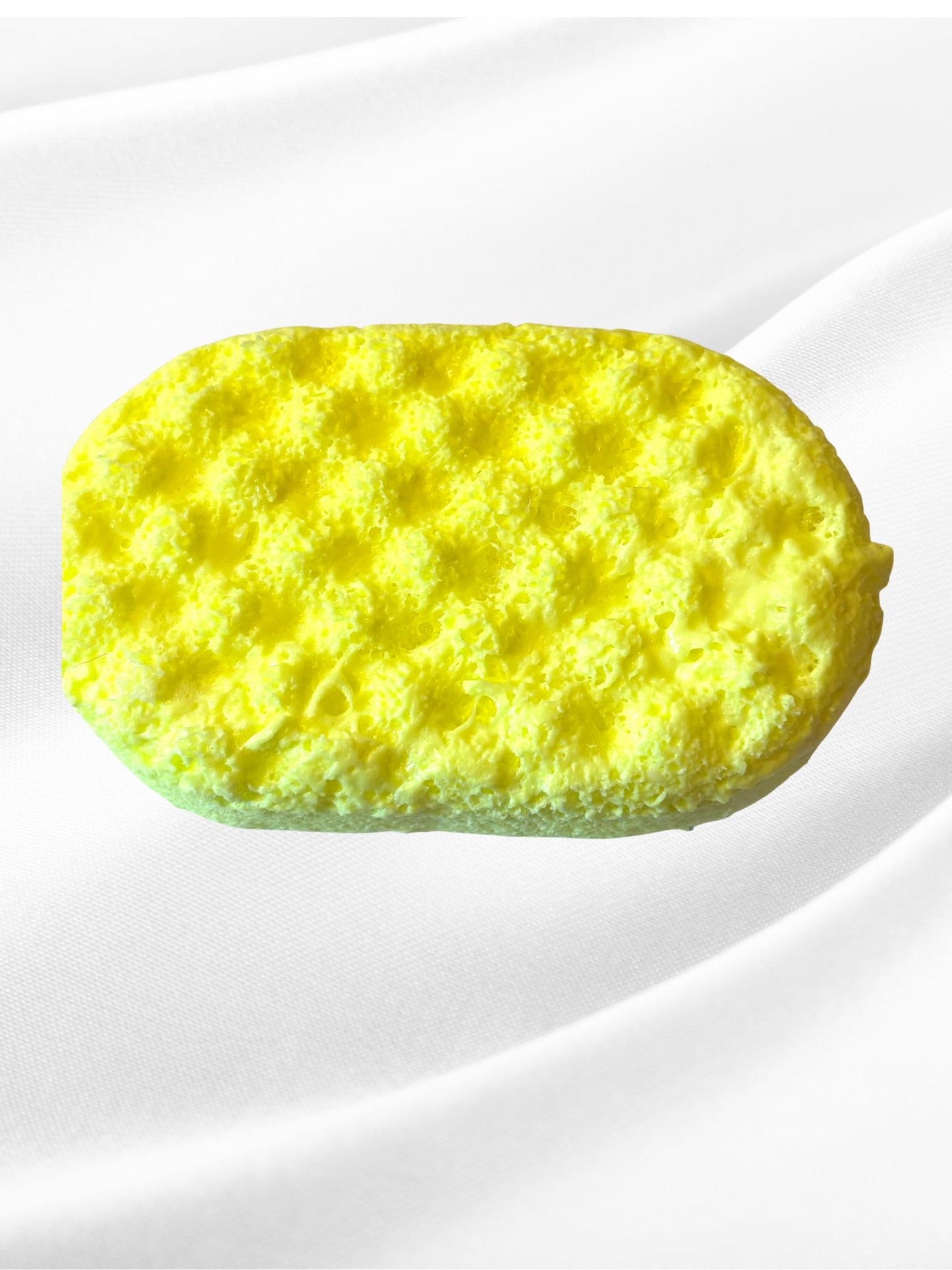 Marshmallow & Lemon Buttercream Scented Exfoliating Soap Sponge