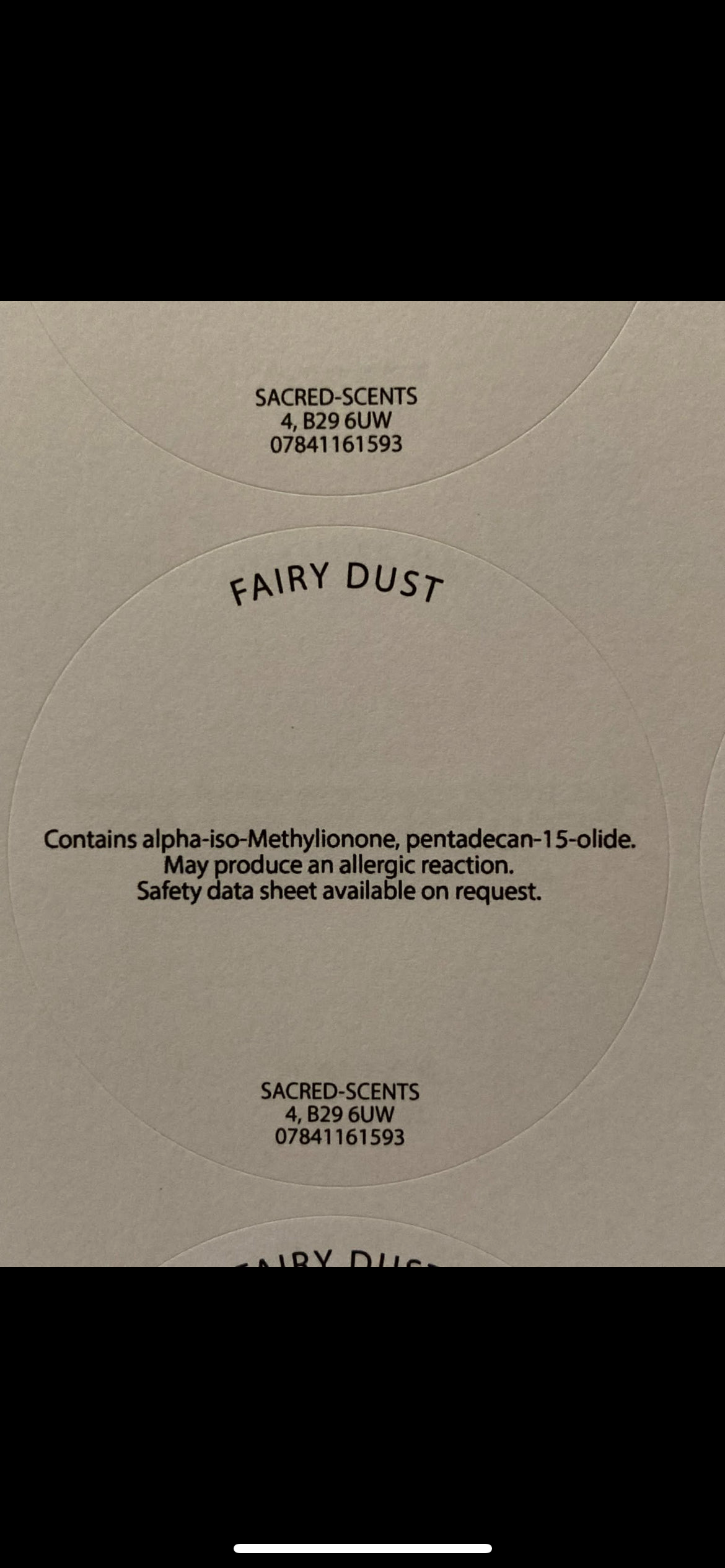 Fairy Dust Wax Melt Clamshell