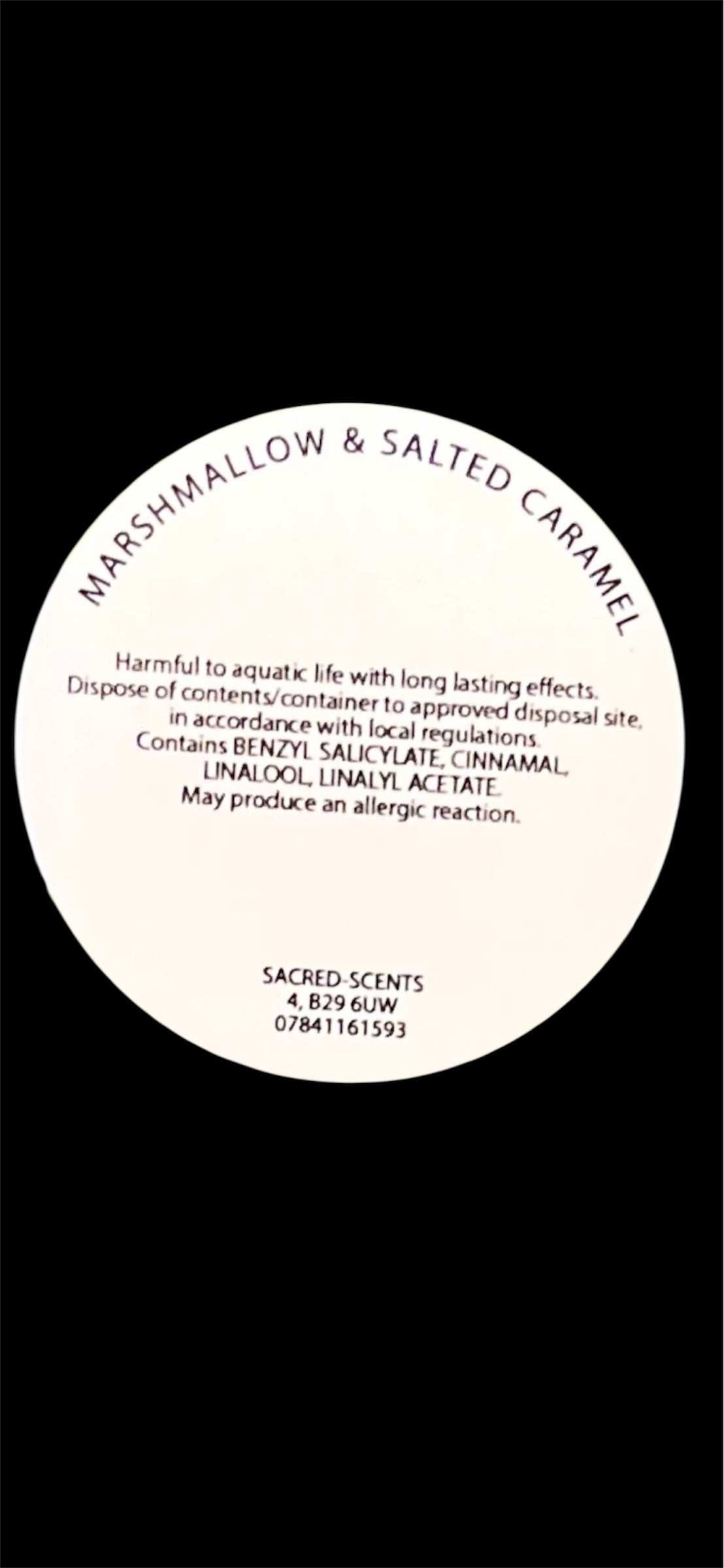 Marshmallow & Salted Caramel clamshell