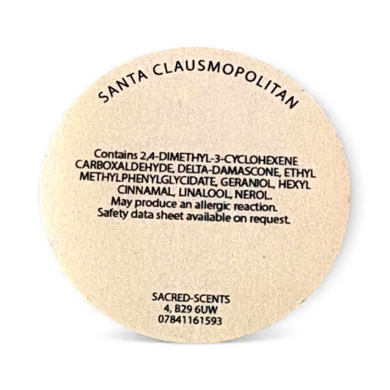 Santa Clausmopolitan Christmas Wax Melt Clamshell
