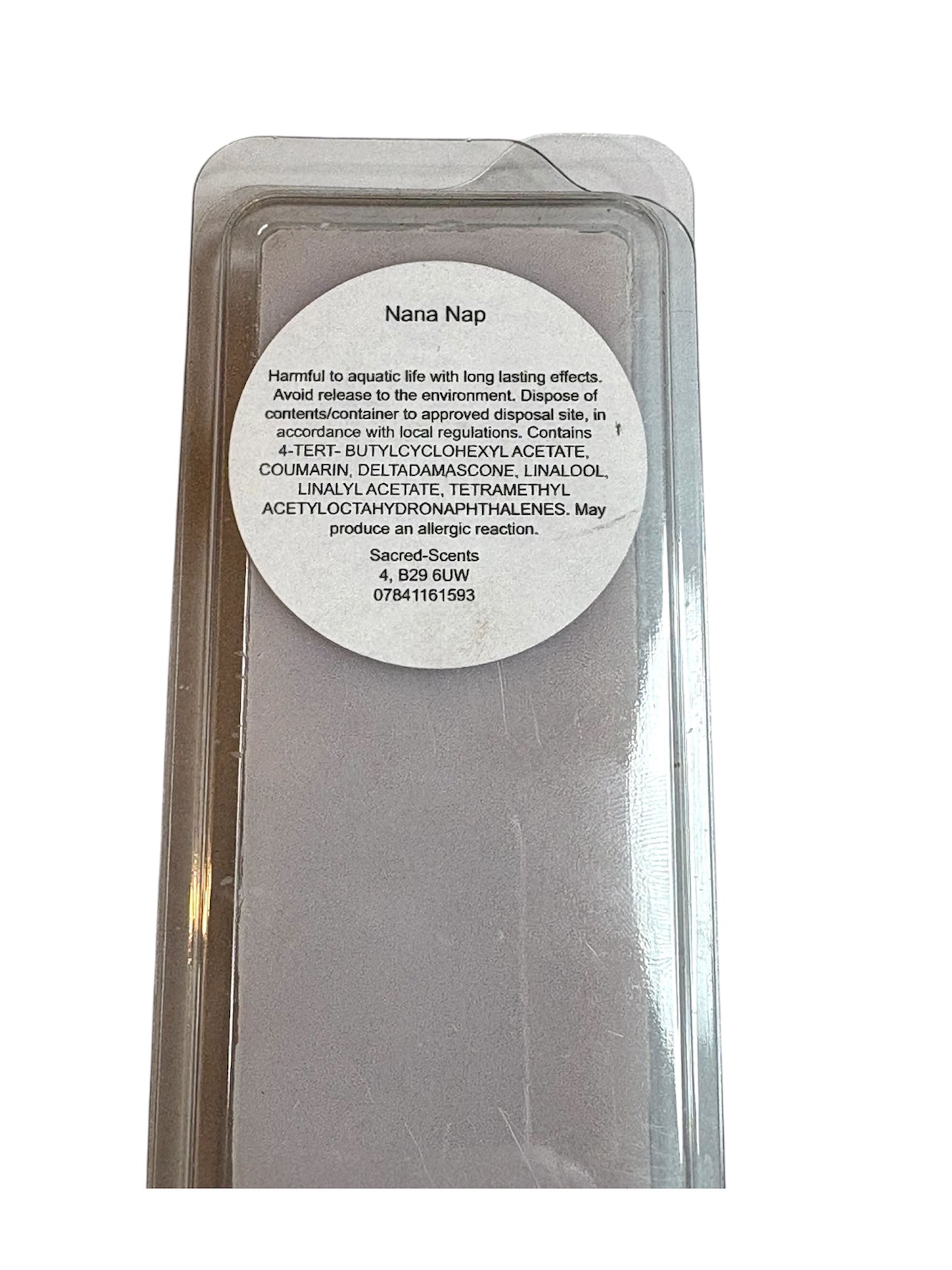 Nana Nap Wax Melt Clamshell