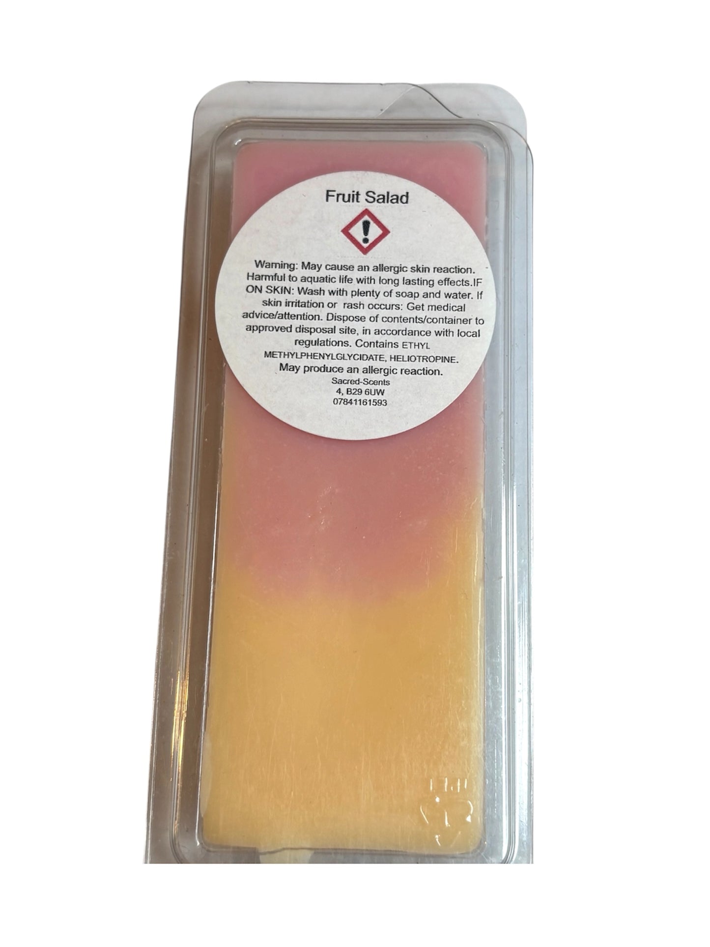 Fruit Salad Wax Melt Clamshell
