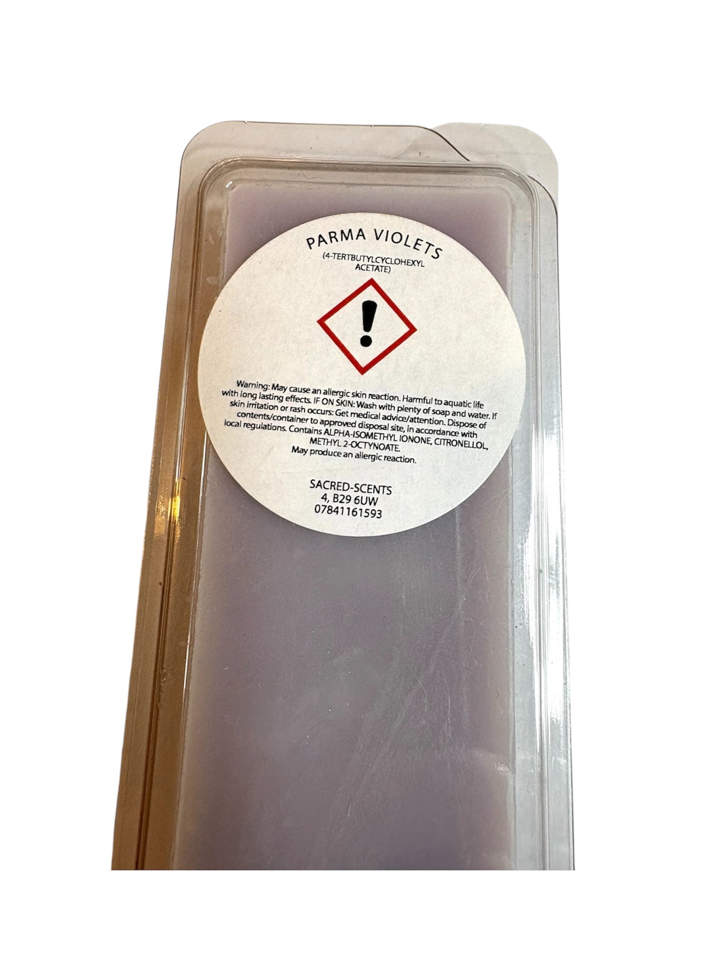 Parma Violets Wax Melt Clamshell