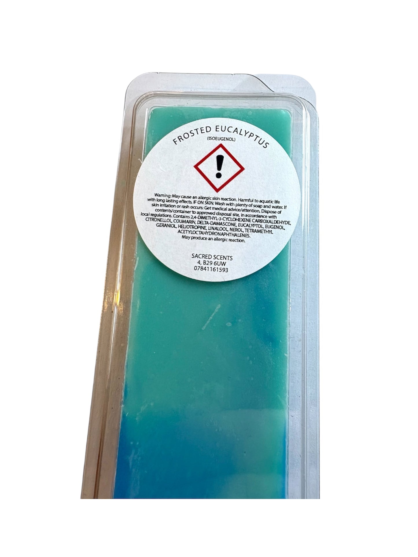 Frosted Eucalyptus Wax Melt Clamshell