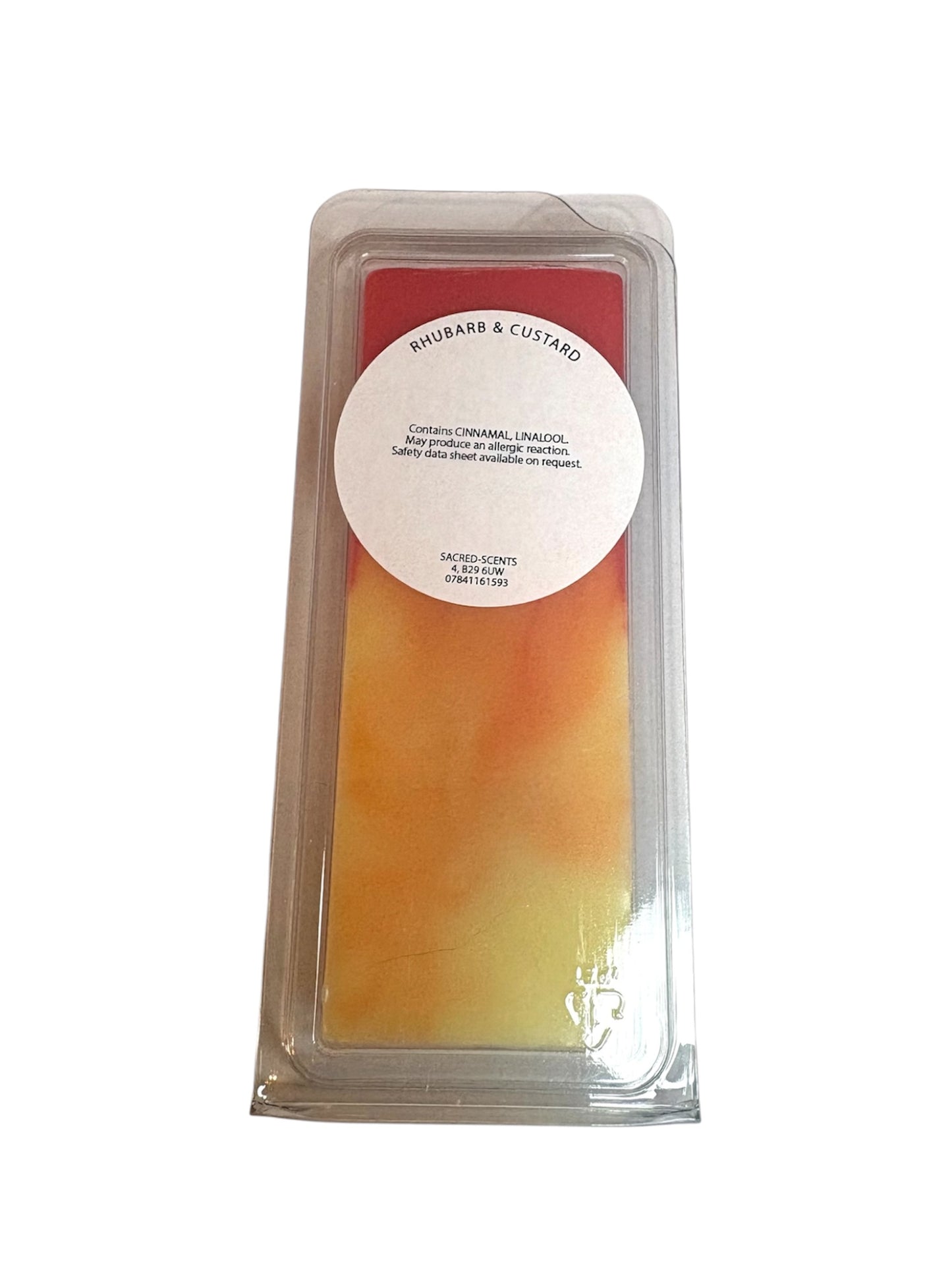 Rhubarb & Custard Wax Melt Clamshell