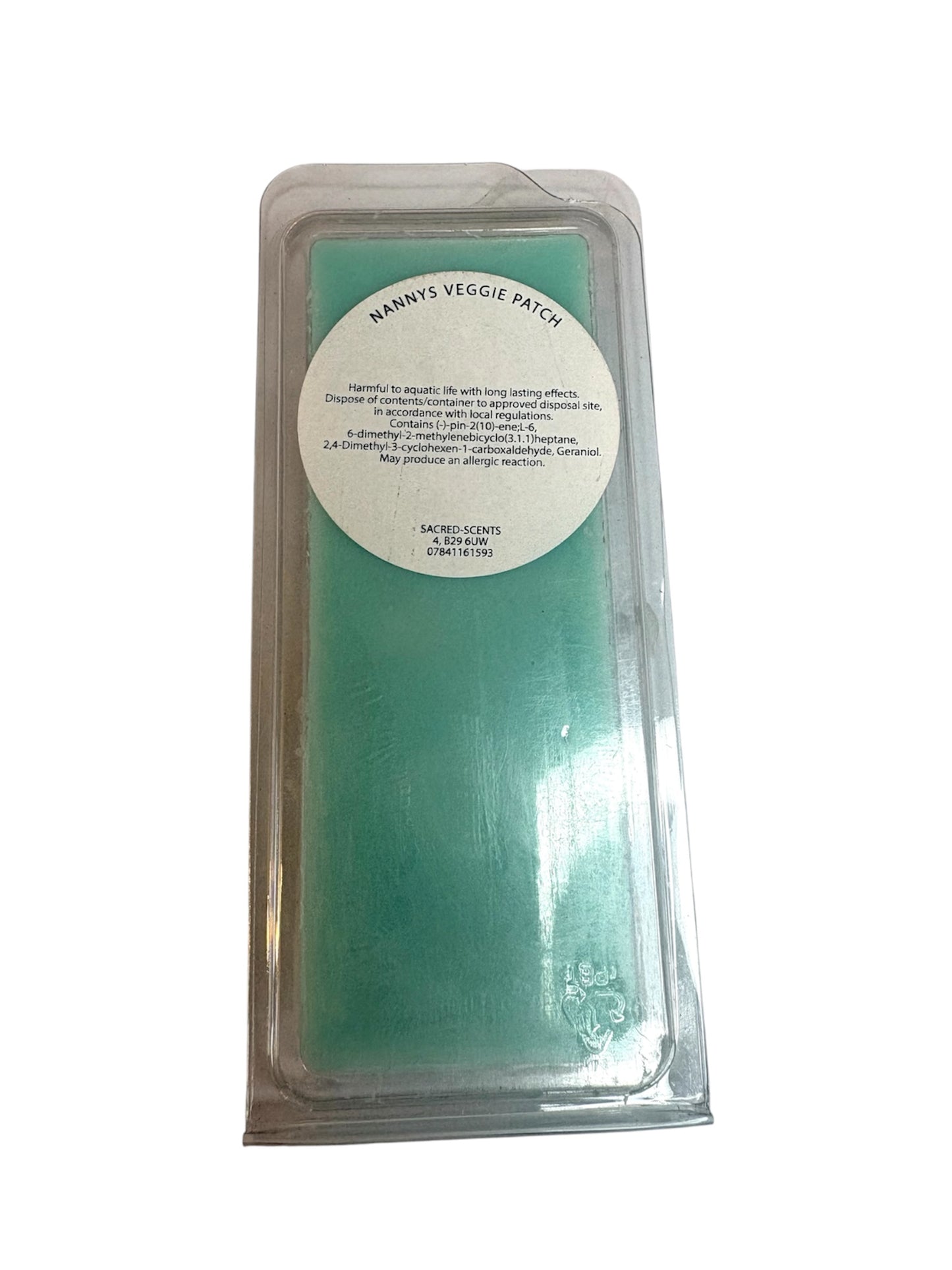 Nanny's Veggie Patch Wax Melt Clamshell