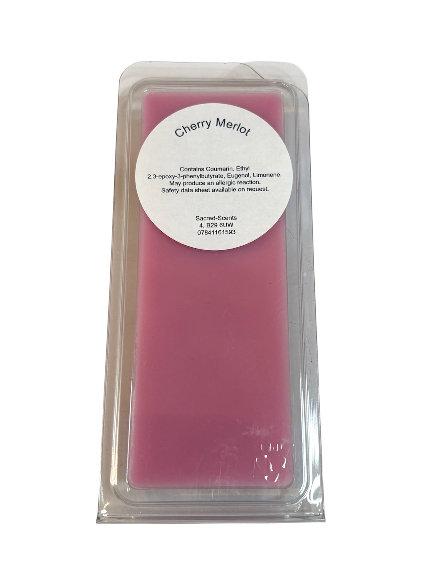 Cherry Merlot Wax Melt Clamshell