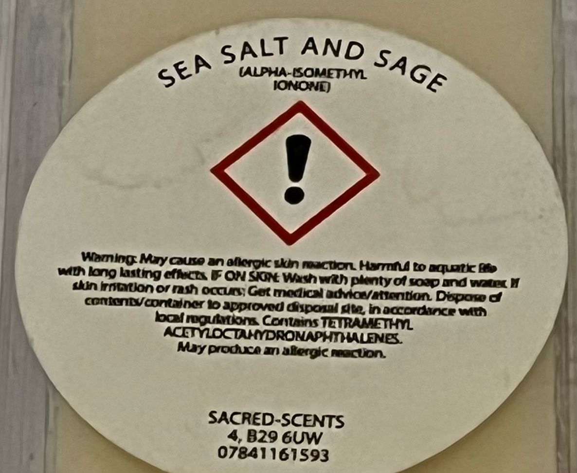 Sea Salt & Sage Wax Melt Clamshell