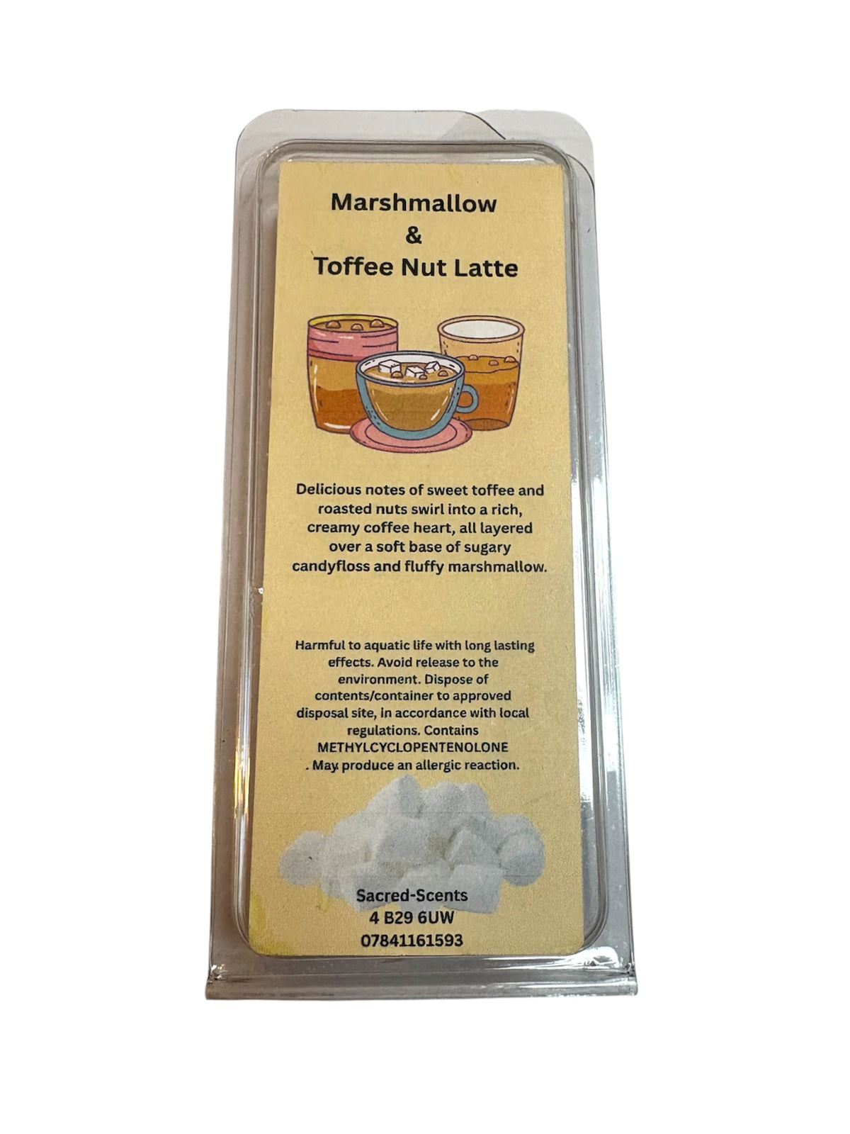 Marshmallow & Toffee Nut Latte clamshell