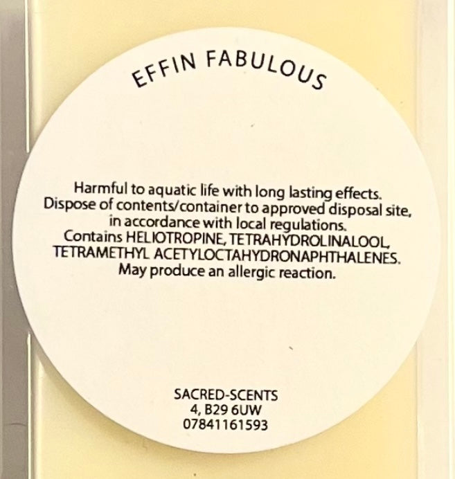 Effin Fabulous Wax Melt Clamshell