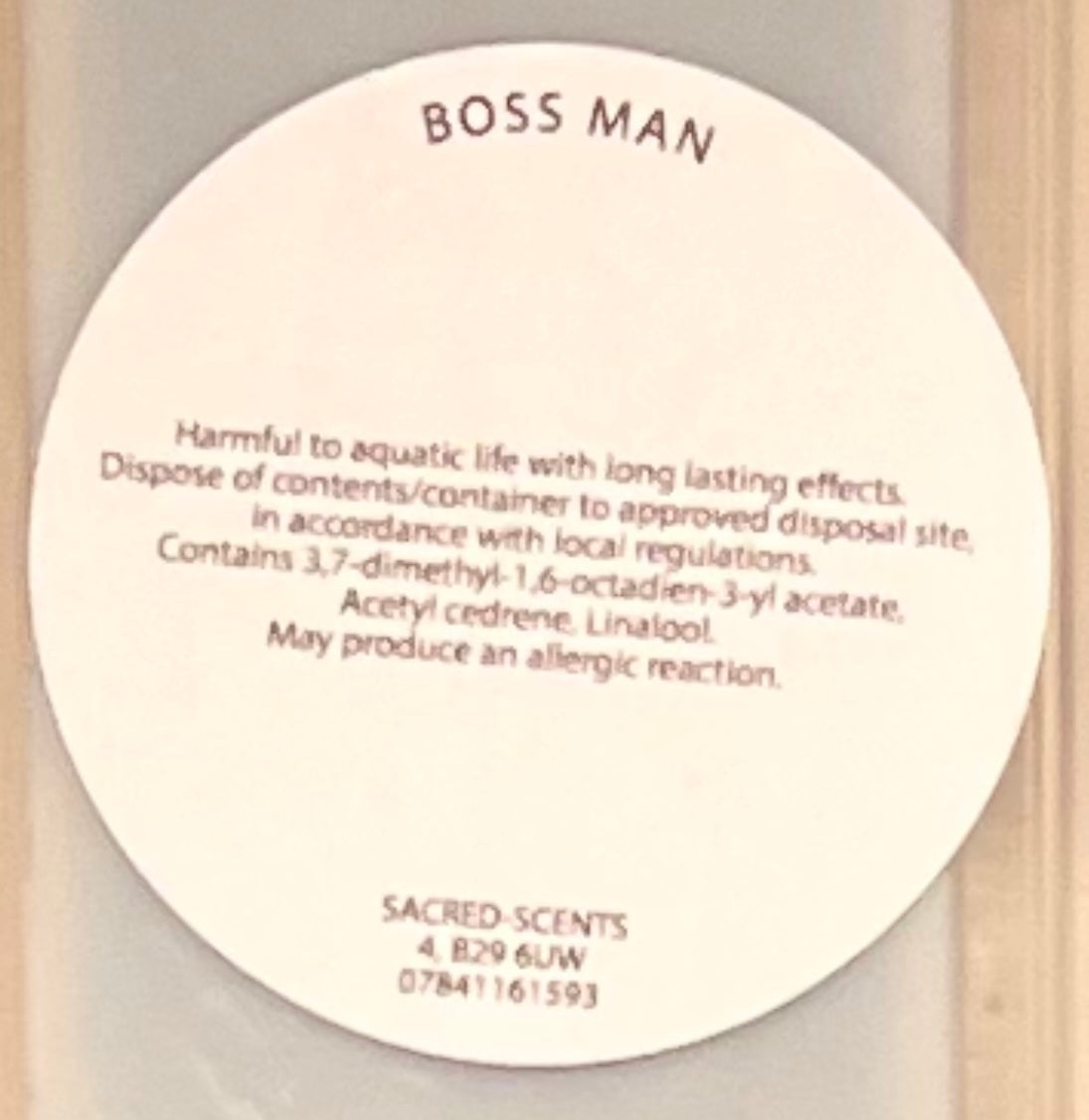 Boss Man Wax Melt Clamshell