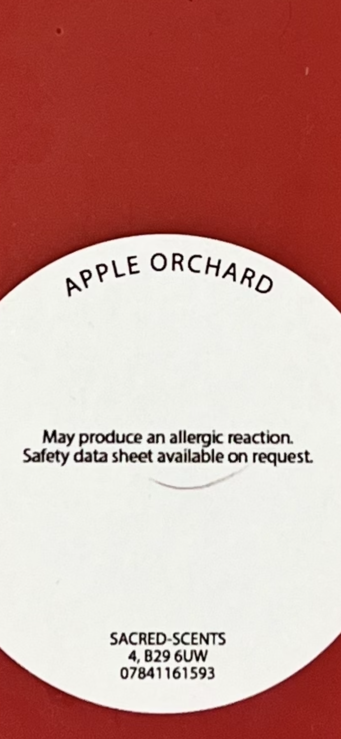 Apple Orchard wax melt clamshell