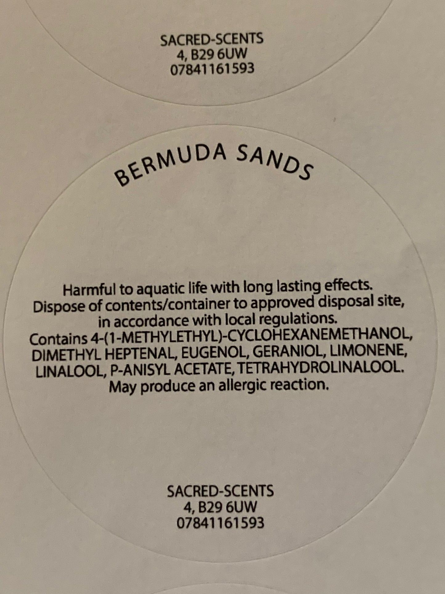 Bermuda Sands Wax Melt Clamshell