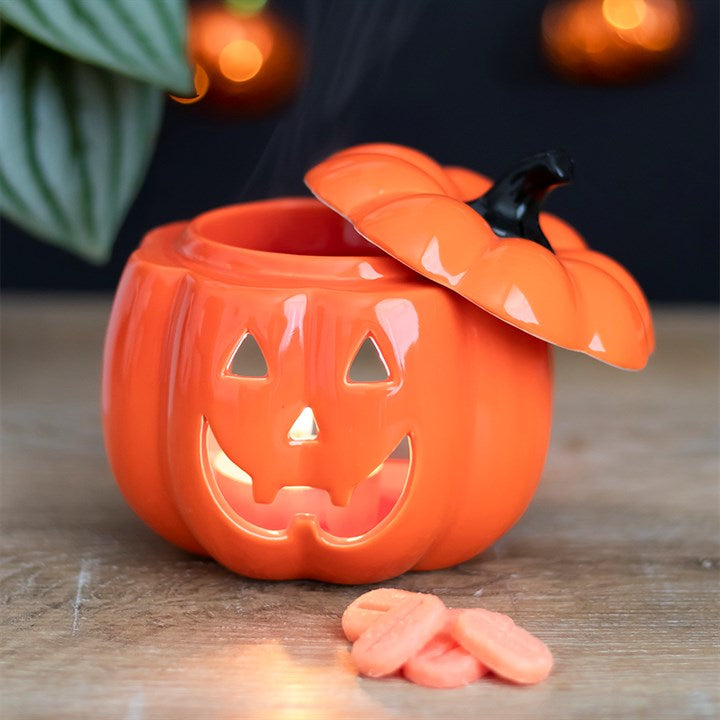 Orange Jack-O-Lantern Burner