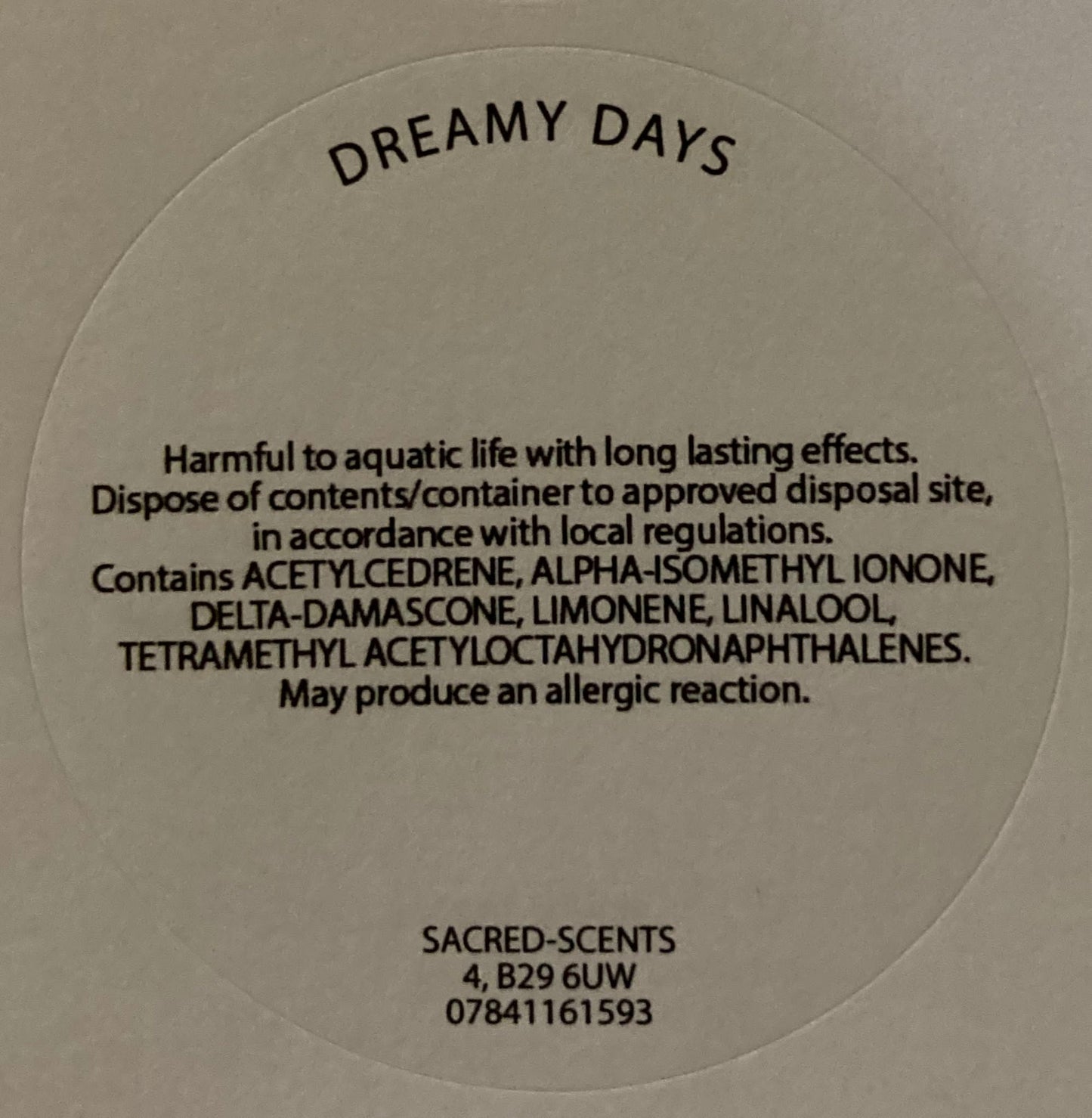 Dreamy Days Wax Melt Clamshell