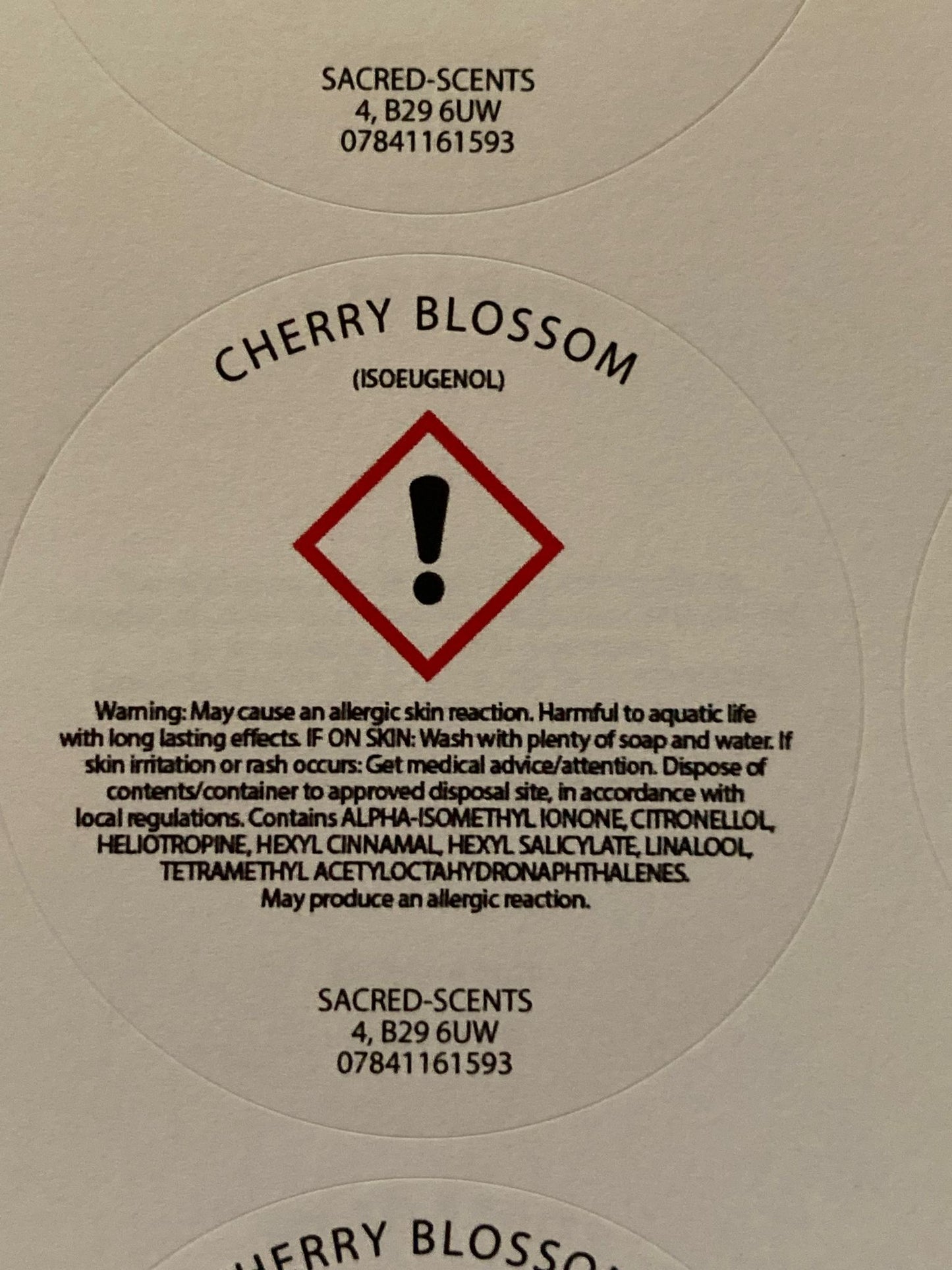 Cherry Blossom Wax Melt Clamshell