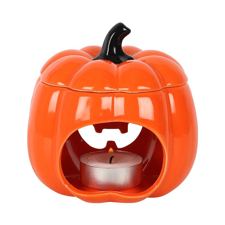 Orange Jack-O-Lantern Burner
