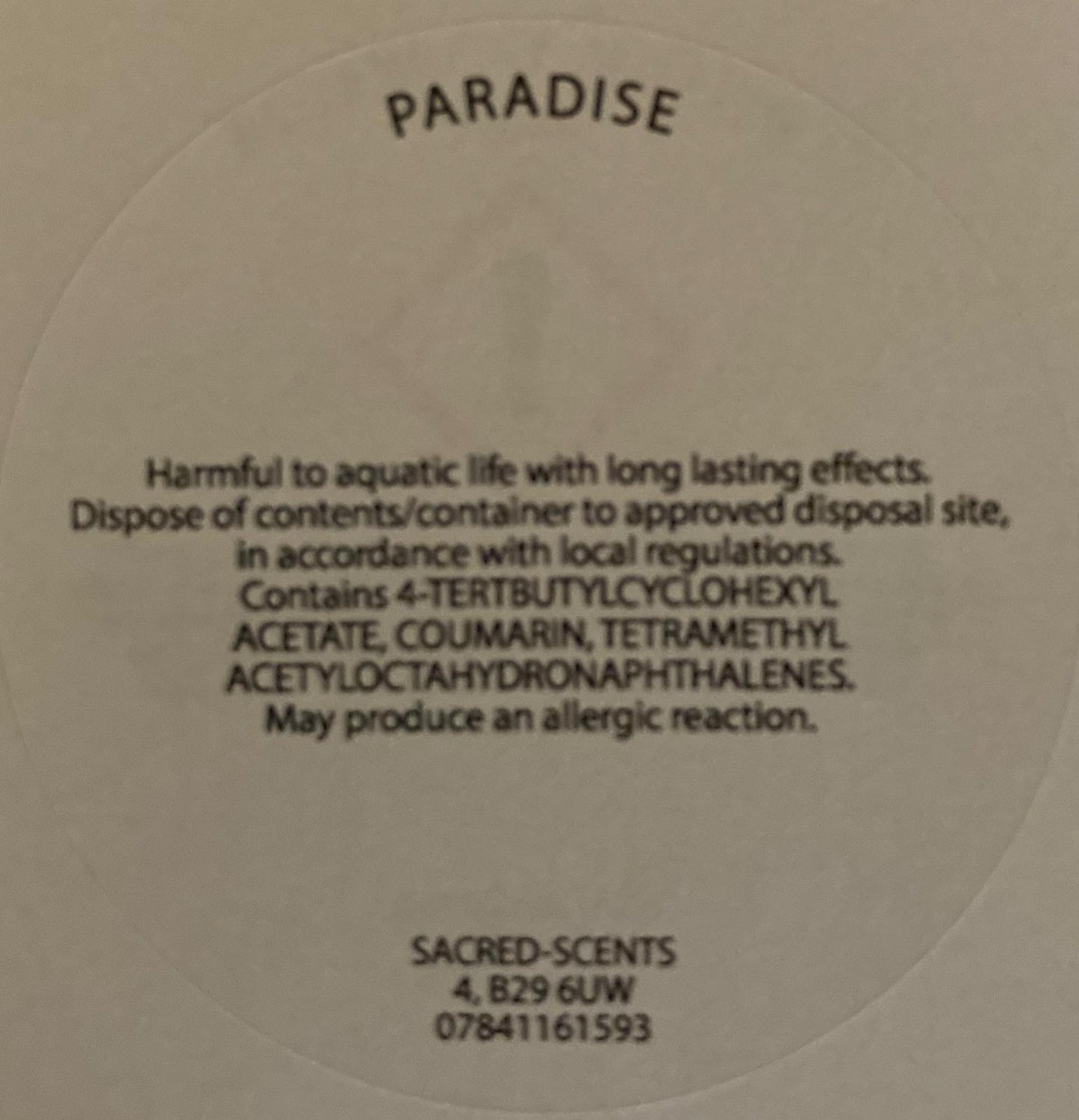 Paradise Wax Melt Clamshell