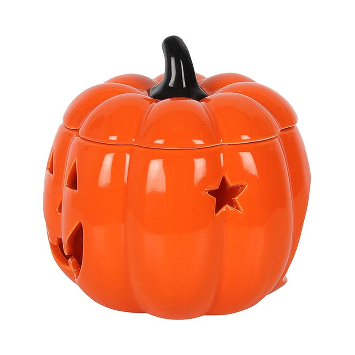 Orange Jack-O-Lantern Burner