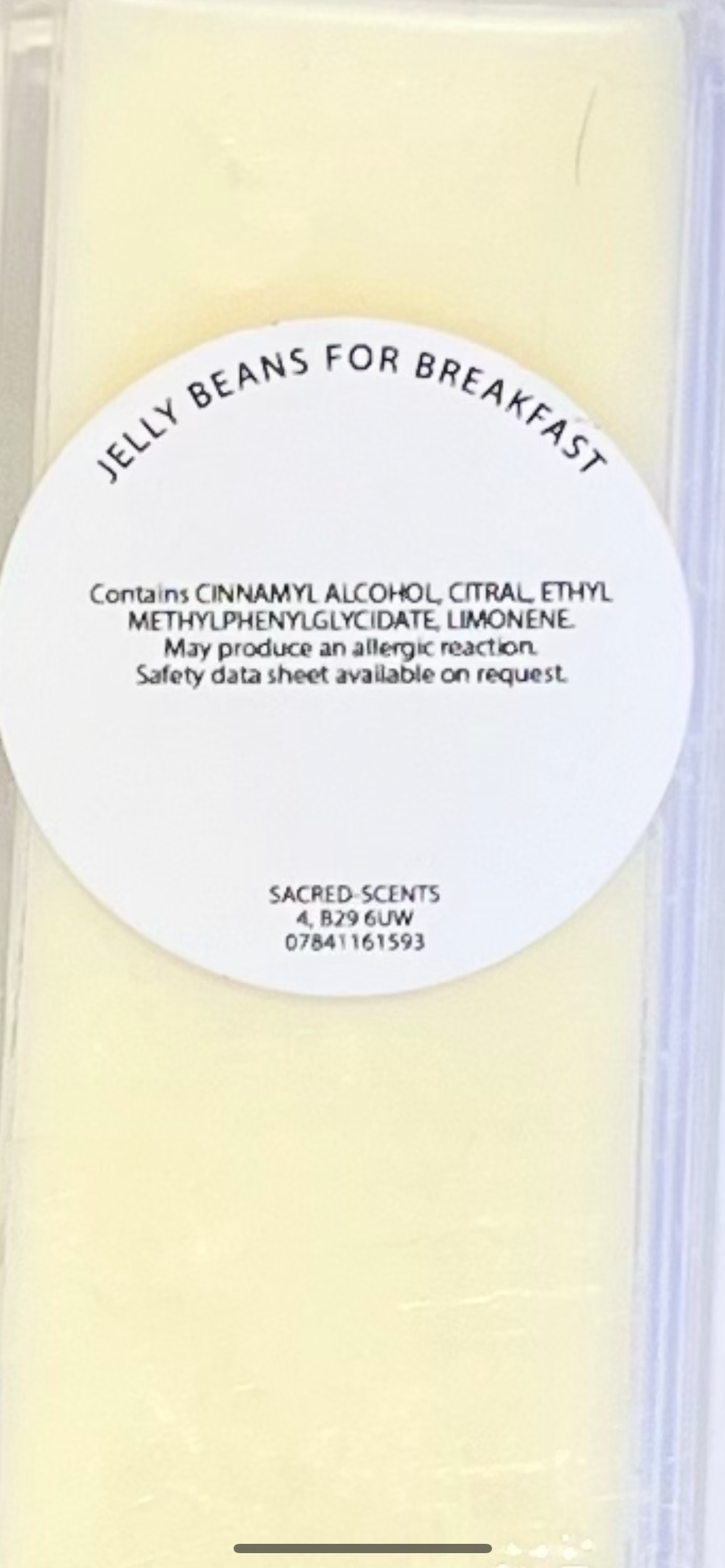 Jelly Beans For Breakfast clamshell