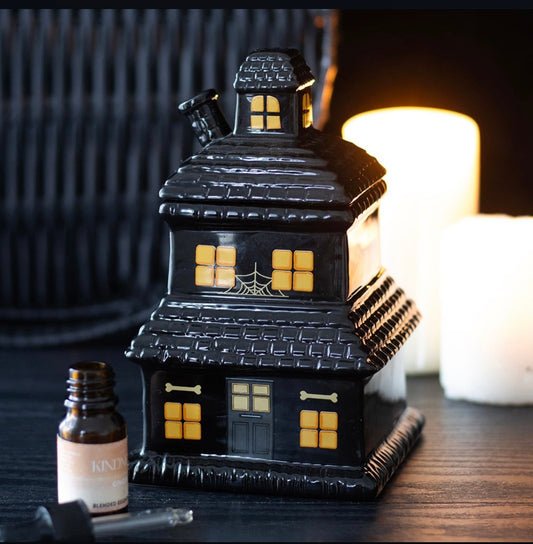 Black Haunted House Burner