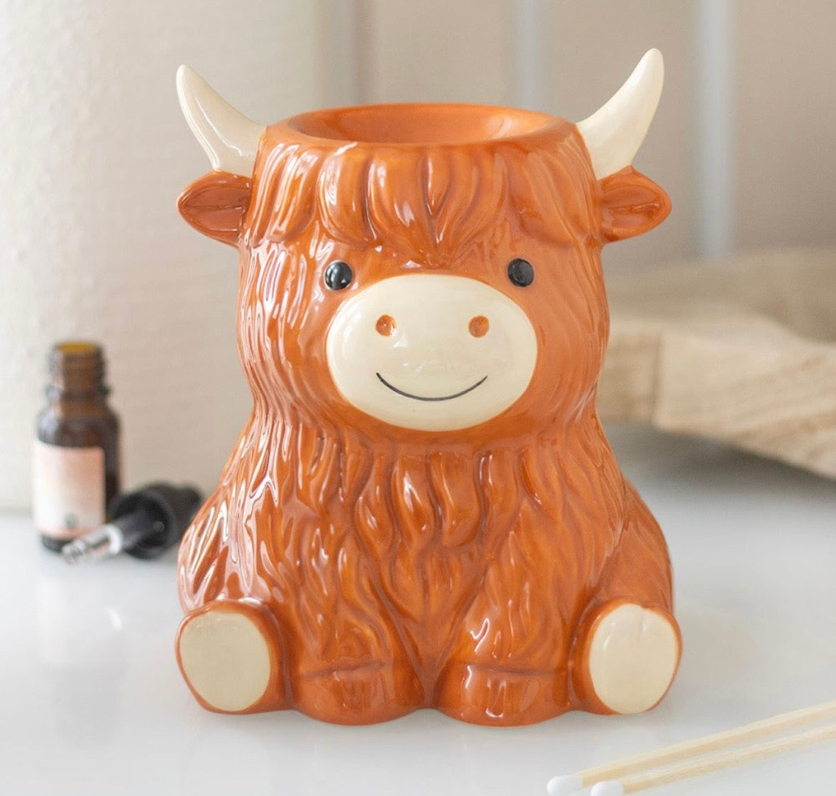 Highland Cow Oil & Wax Burner