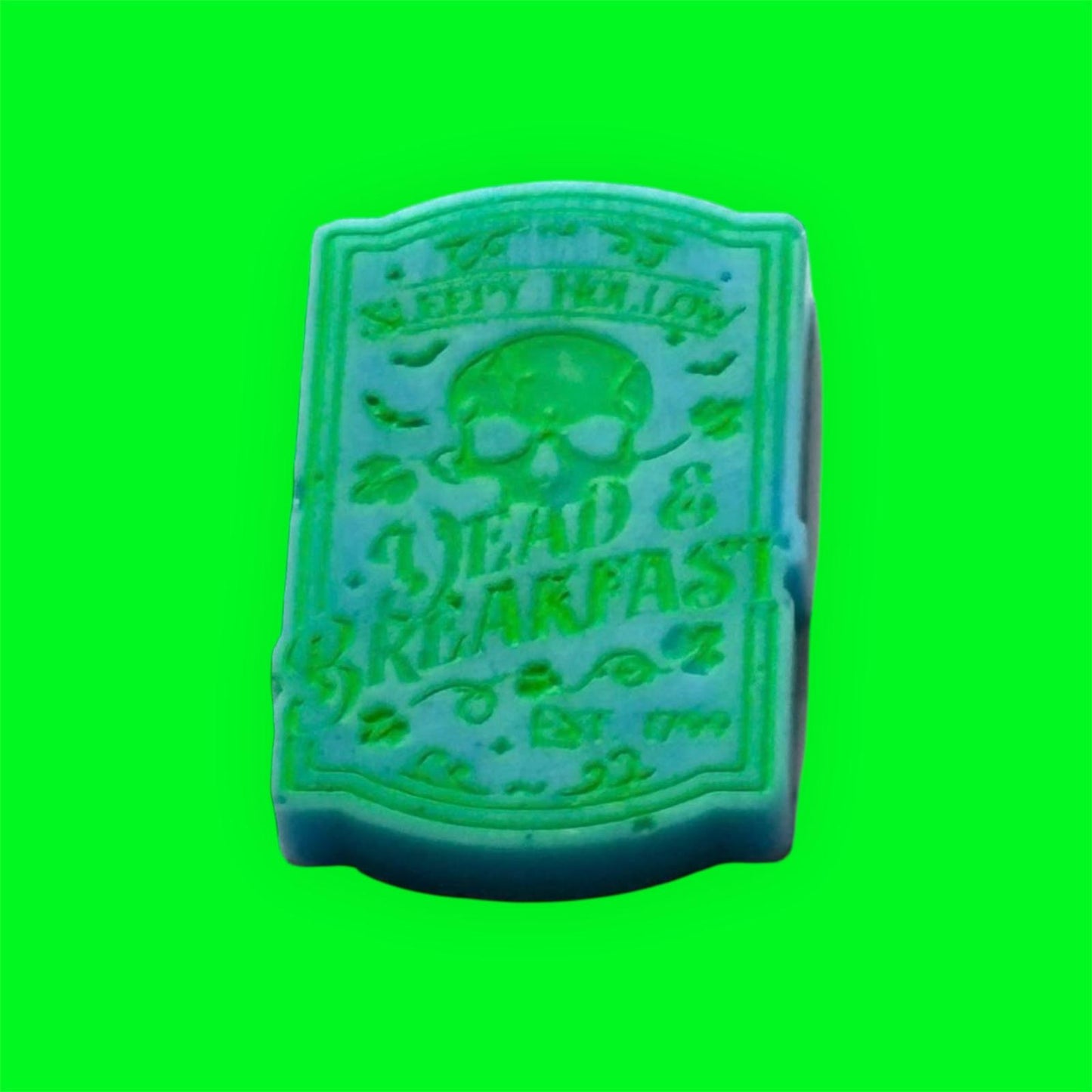 Dead & Breakfast wax melt shape